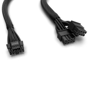 NZXT 12VHPWR Adapter Cable - 16-Pin to Dual 8-Pin 12VHPWR PCIe 5.0 PSU Cable