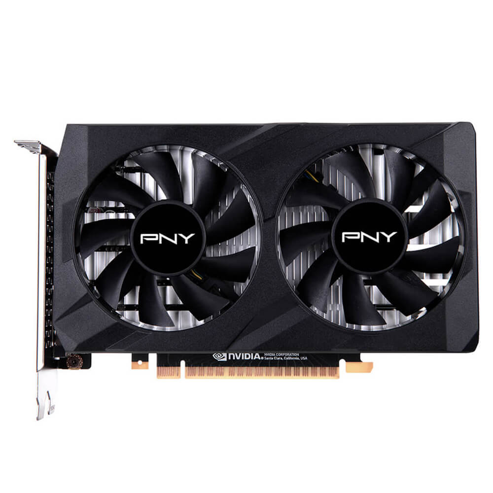 PNY GeForce GTX 1650 4GB GDDR6 Dual Fan H2 PNY GeForce GTX 1650 Dual Fan - 4GB GDDR6 - Ảnh 2