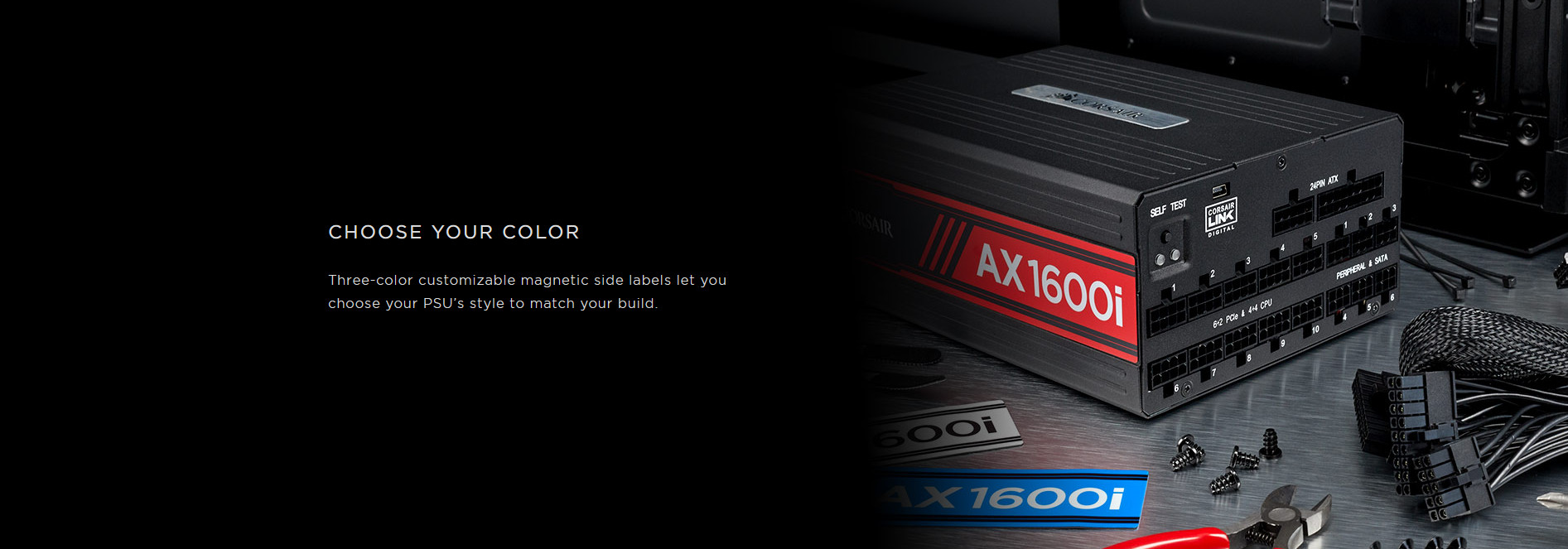 Corsair AX1600i - 80 PLUS® Titanium