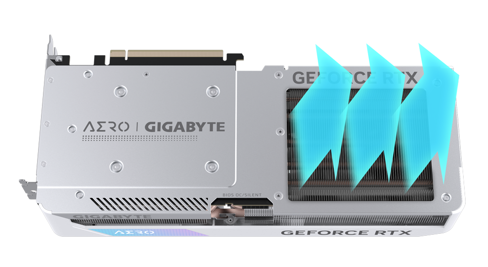 Gigabyte GeForce RTX™ 4070 SUPER AERO OC 12G - 12GB GDDR6X