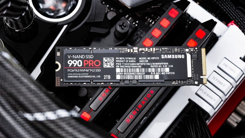 (Nhập Khẩu) Samsung 990 PRO 2TB - PCIe Gen 4.0 x4 M.2 NVMe V-NAND SSD