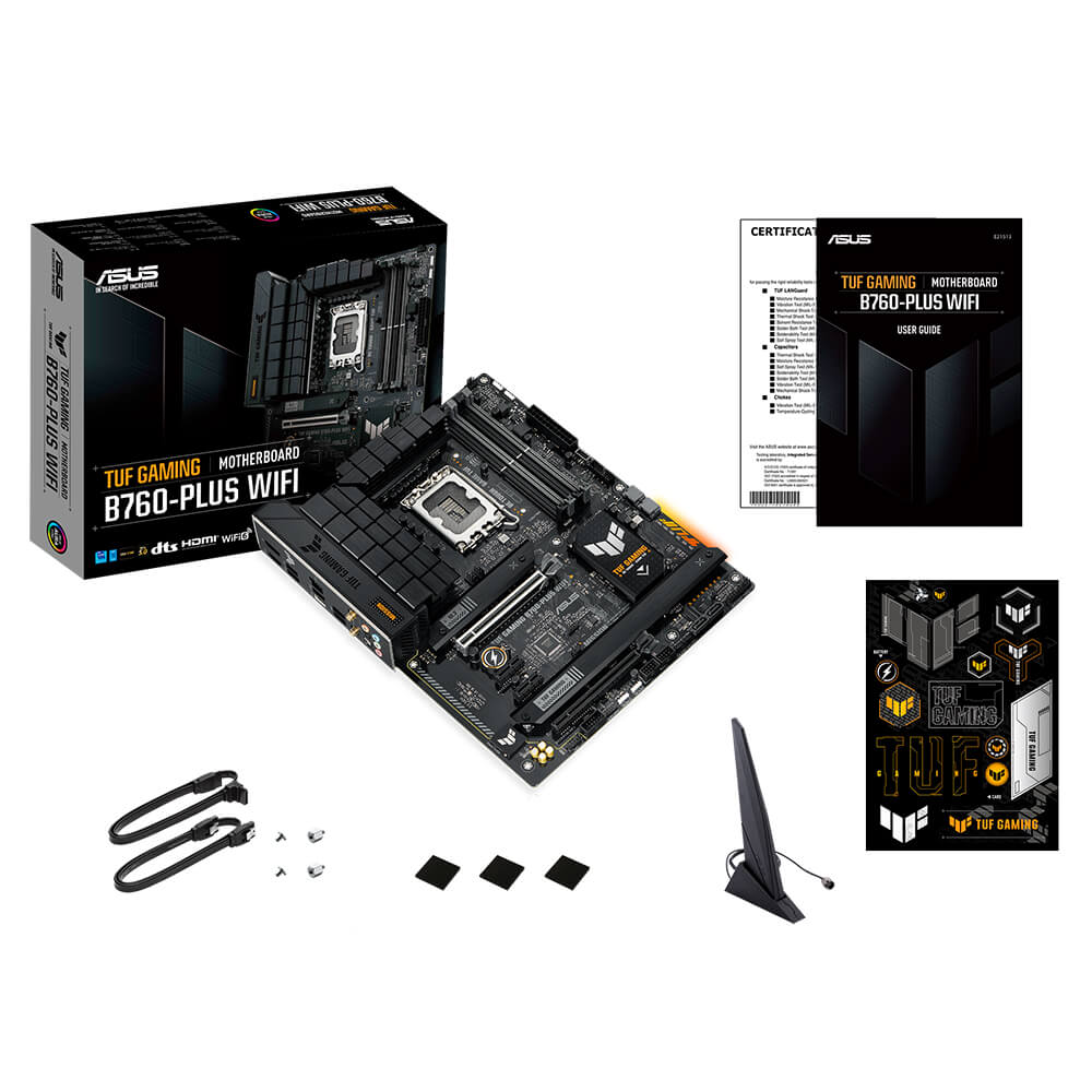 ASUS TUF GAMING B760 PLUS WIFI H8 ASUS TUF GAMING B760-PLUS WIFI - Socket 1700 - Ảnh 8