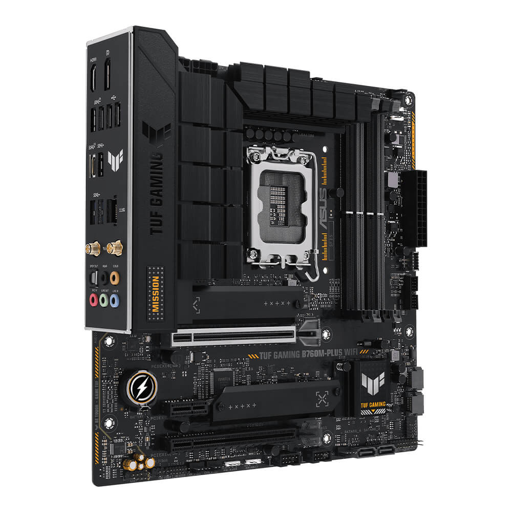 ASUS TUF GAMING B760M PLUS WIFI H3 ASUS TUF GAMING B760M-PLUS WIFI - Socket 1700 - Ảnh 3