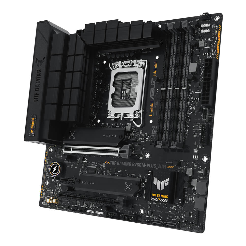 ASUS TUF GAMING B760M PLUS WIFI H4 ASUS TUF GAMING B760M-PLUS WIFI - Socket 1700 - Ảnh 4