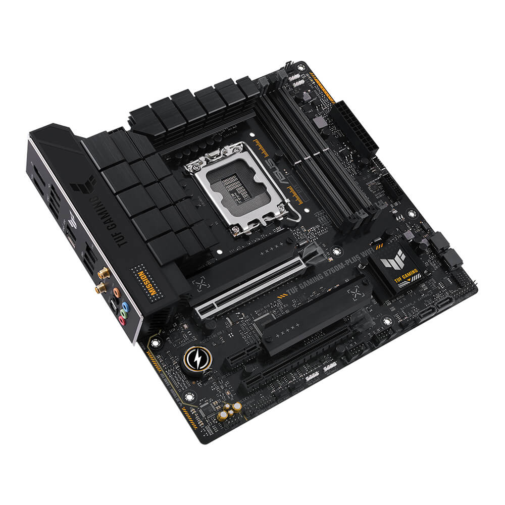 ASUS TUF GAMING B760M PLUS WIFI H5 ASUS TUF GAMING B760M-PLUS WIFI - Socket 1700 - Ảnh 5