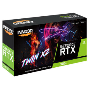 INNO3D GEFORCE RTX 3050 6GB TWIN X2 - 6GB GDDR6