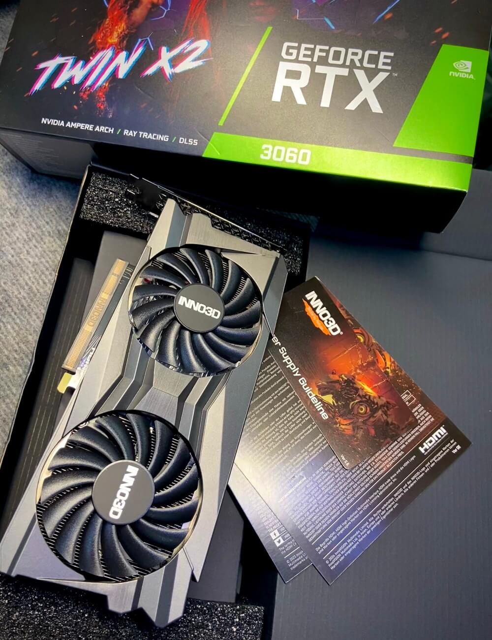 INNO3D GEFORCE RTX 3060 TWIN X2 - 12GB GDDR6