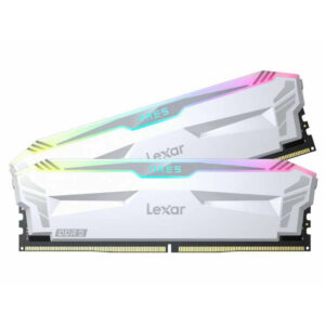 Lexar ARES White RGB - 32GB (2x16GB) DDR5 - Bus 6400MHz Cas 32 - LD5EU016G-R6400GDWA
