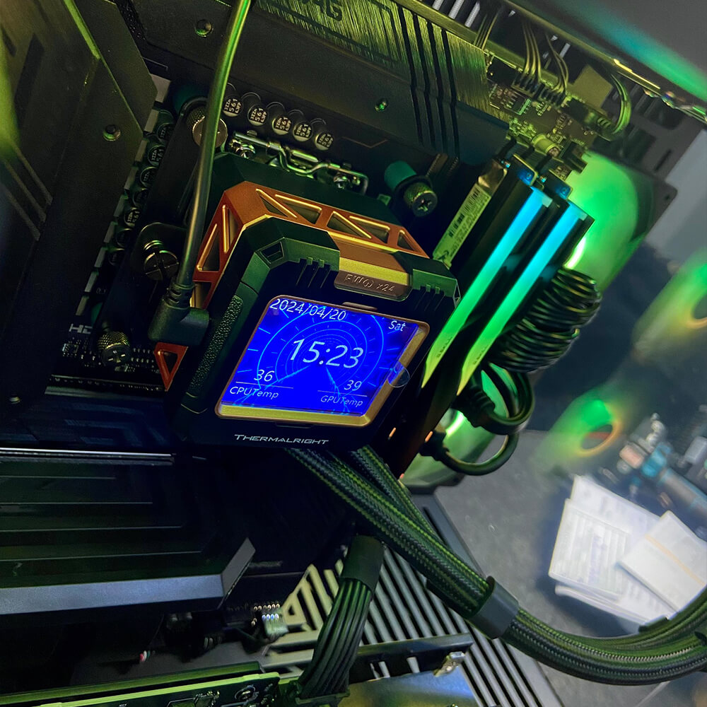 Thermalright Frozen Warframe 360 BLACK ARGB - AIO CPU Cooler