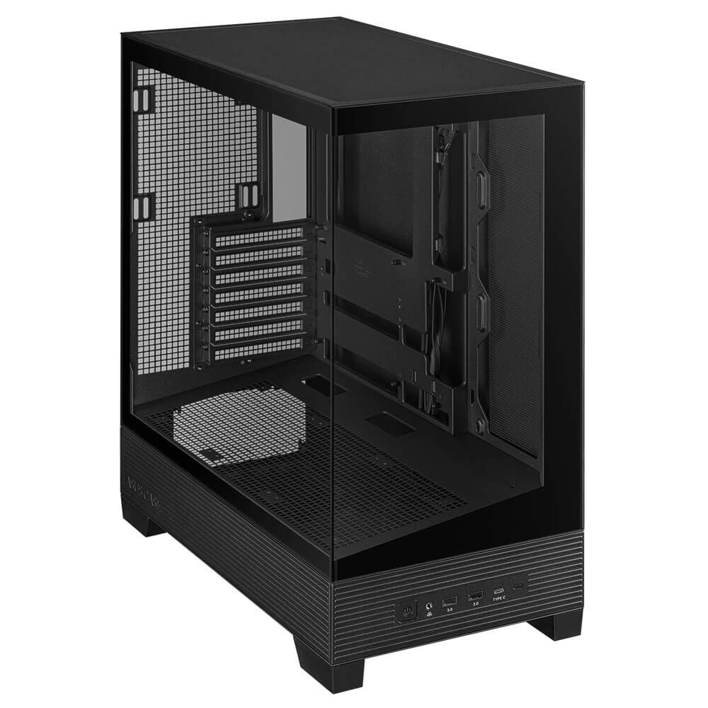ASUS A31 Black H3 ASUS A31 Black - Mid-Tower Case support for hidden-connector motherboards - Ảnh 10
