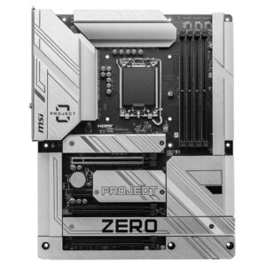 MSI Z790 PROJECT ZERO H2 MSI Z790 PROJECT ZERO - Socket 1700