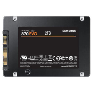 SSD Samsung 870 Evo 2TB H1 Samsung 870 EVO 2TB - 2.5 Inch SATA3 SSD