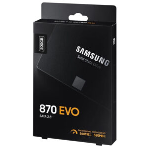 SSD Samsung 870 Evo 500GB H2 Samsung 870 EVO 500GB - 2.5 Inch SATA3 SSD