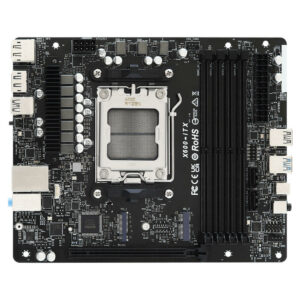 ASRock DeskMeet X600 Series - Socket AM5, 4 Slot RAM DDR5 Up to 6400Mhz, Dual M.2 NVMe, USB 3.2 Gen2 TypeC