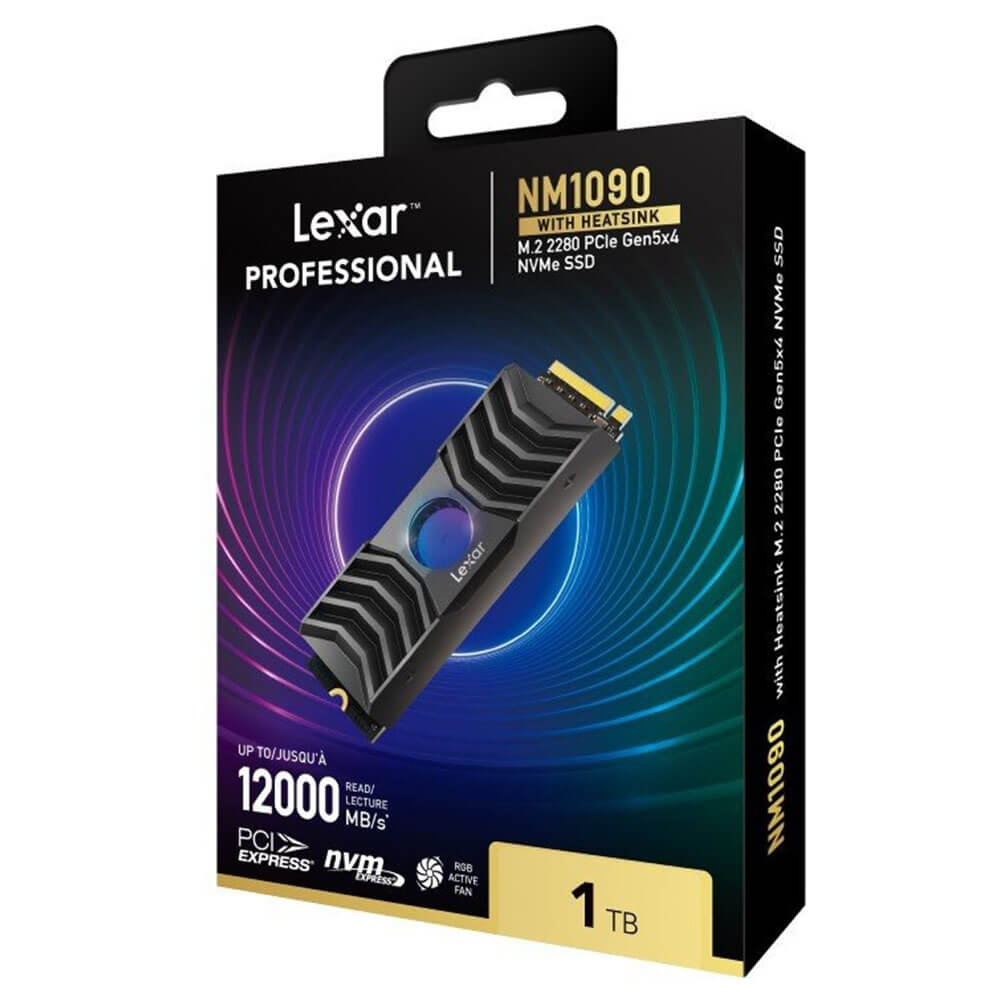 Lexar Internal NM1090 1TB Lexar Internal NM1090 1TB - M.2 2280 PCIe Gen5x4 NVMe SSD - Ảnh 4