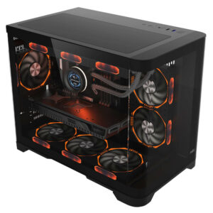 MIK Focalors M Black - M-ATX Case