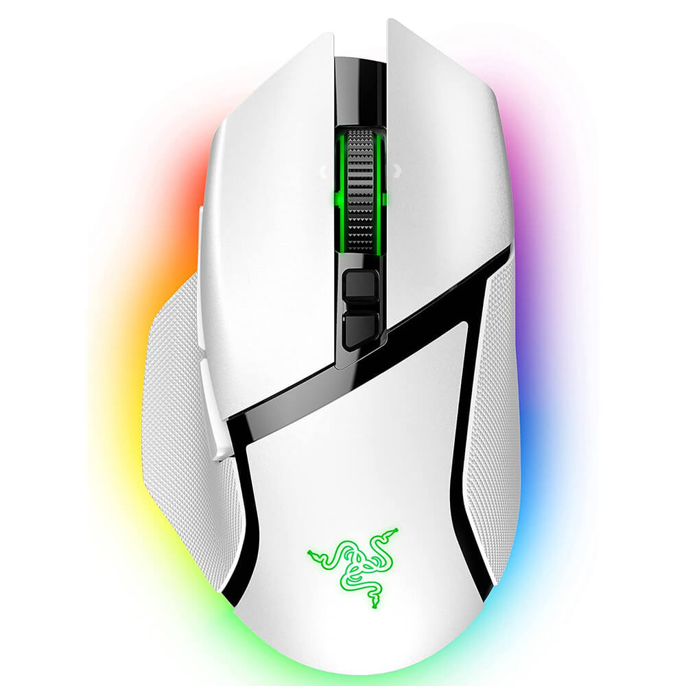 Razer Basilisk V3 Pro White Razer Basilisk V3 Pro - Wireless RGB Gaming Mouse - Ảnh 3