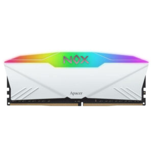 Apacer NOX RGB White DDR4 - 8GB (1x8GB) DDR4 - Bus 3200MHz Cas 16