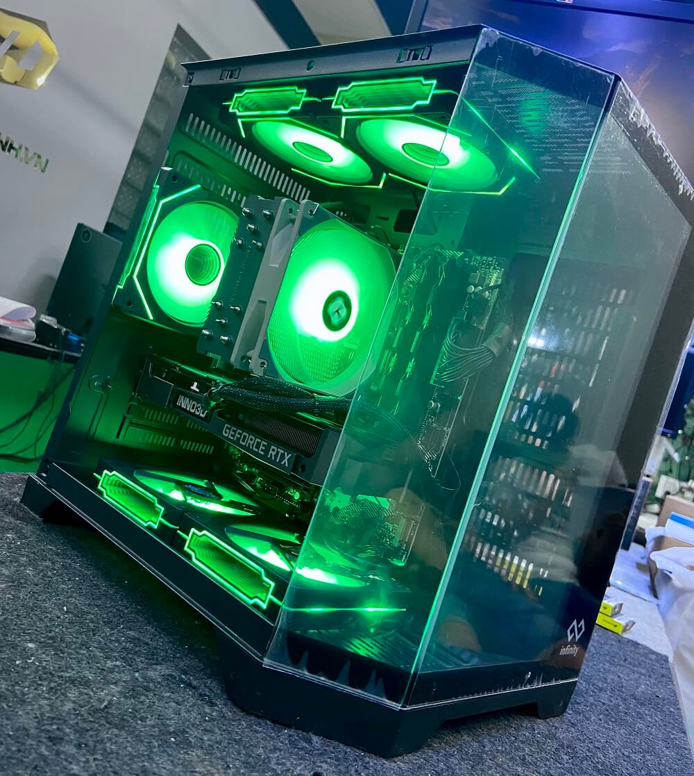 Back To School PC Ryzen 5 5600 H2 TD BACK TO SCHOOL PC (R5-5600, B550M, RTX3060, 32GB DDR4, SSD 500GB, MÀN HÌNH LG 27MR400)