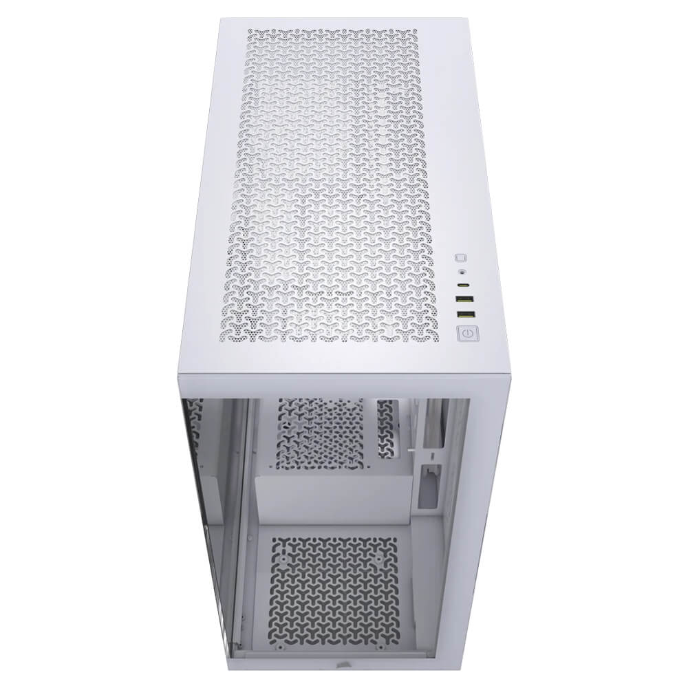 Corsair 3500X White H2 Corsair 3500X White - Tempered Glass Mid-Tower PC Case - Ảnh 2