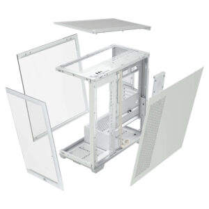 Corsair 3500X White H6 Corsair 3500X White - Tempered Glass Mid-Tower PC Case