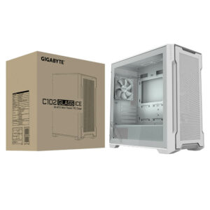 GIGABYTE C102 GLASS ICE - Mid Tower Case