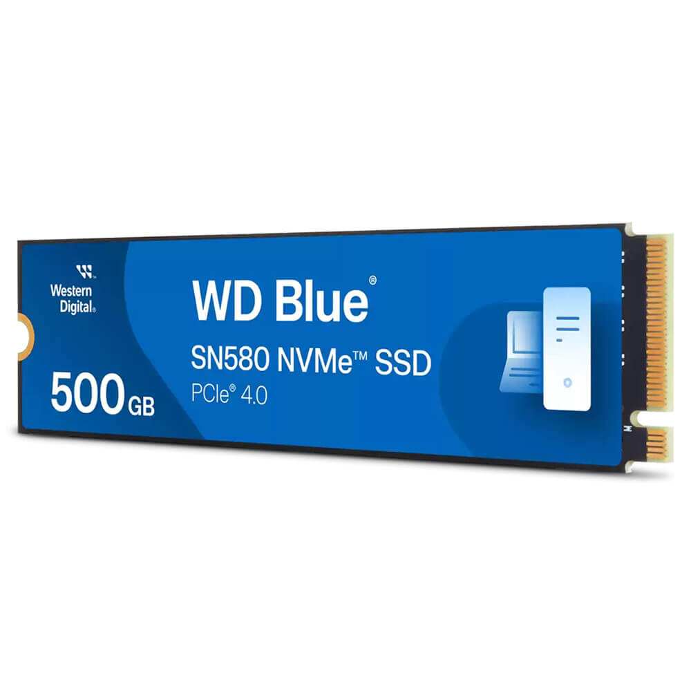 WD SN580 500GB H2 WD BLUE SN580 500GB WDS500G3B0E - M2 PCIe NVMe Gen 4×4 SSD - Ảnh 2