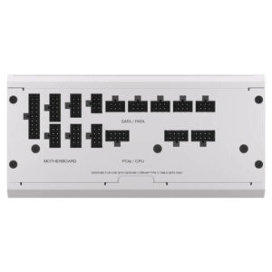 Corsair RM1000x SHIFT White - 1000W 80 PLUS Gold Fully Modular ATX Power Supply