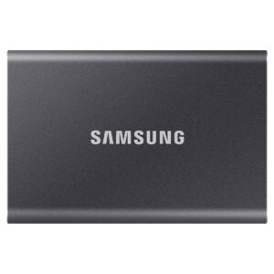 Samsung T7 Portable 2TB Gray - Portable SSD USB 3.2 Gen 2 - MU-PC2T0T/WW