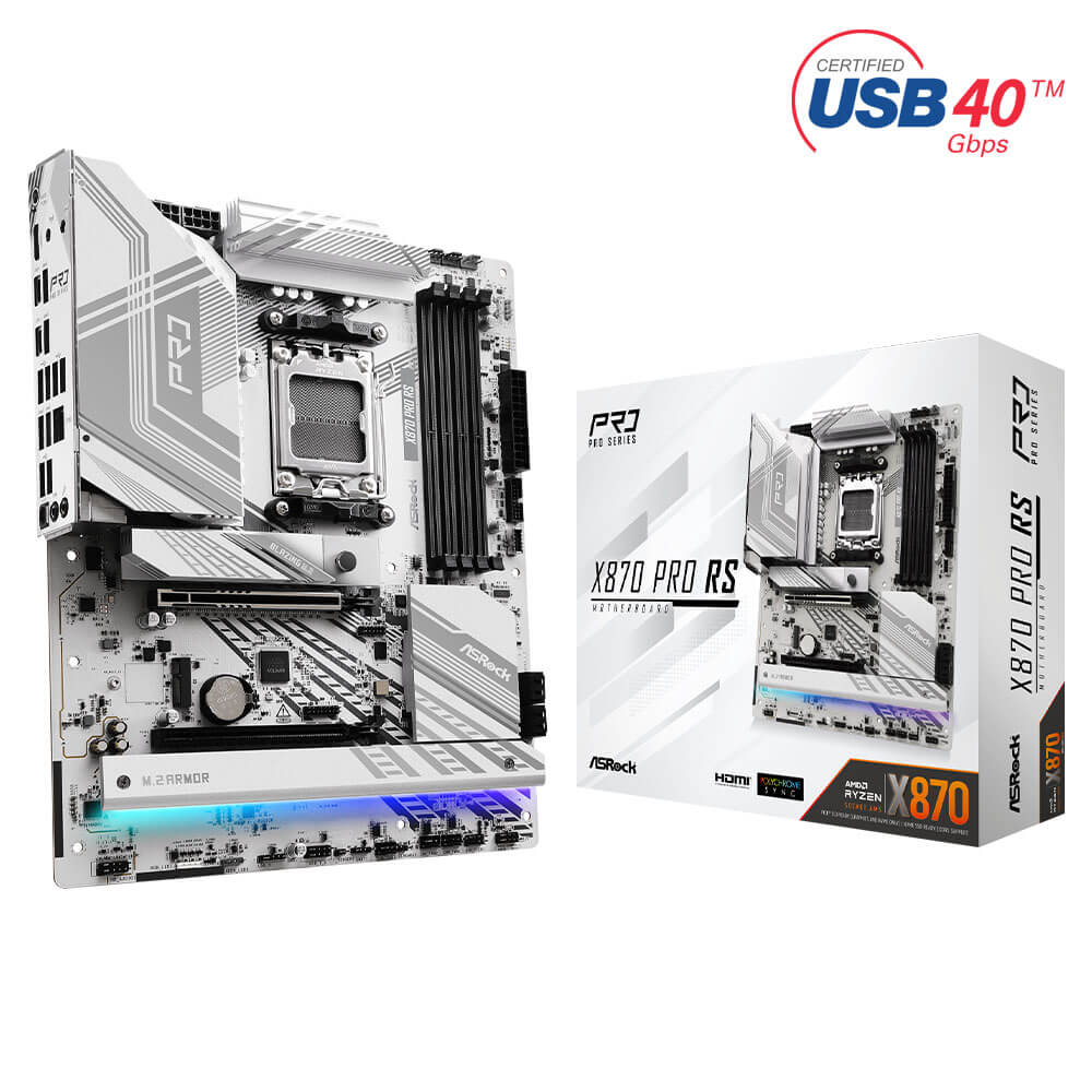 ASRock X870 Pro RS H1 Asrock X870 Pro RS - Socket AM5