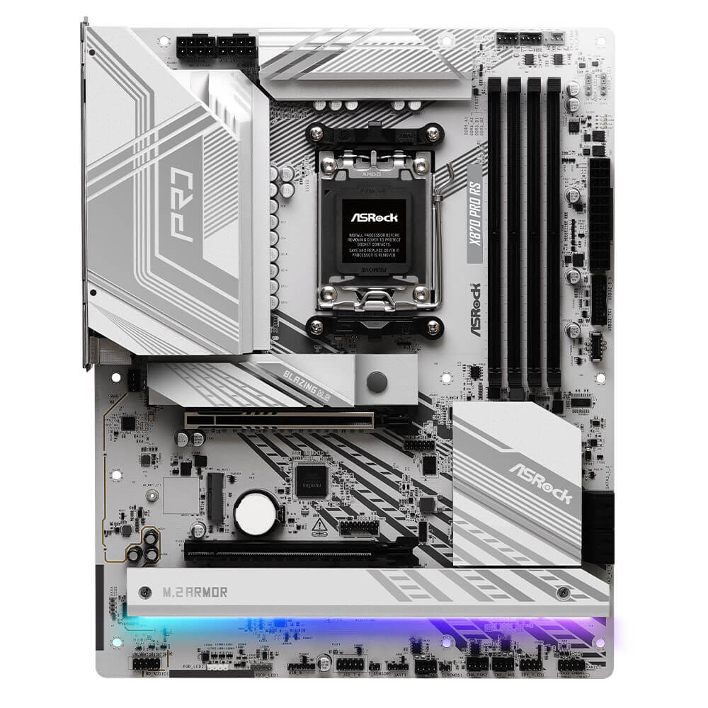 ASRock X870 Pro RS H2 Asrock X870 Pro RS - Socket AM5 - Ảnh 2
