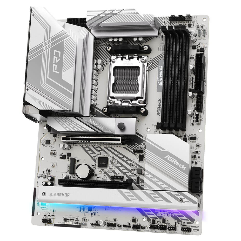 ASRock X870 Pro RS H4 Asrock X870 Pro RS - Socket AM5 - Ảnh 4