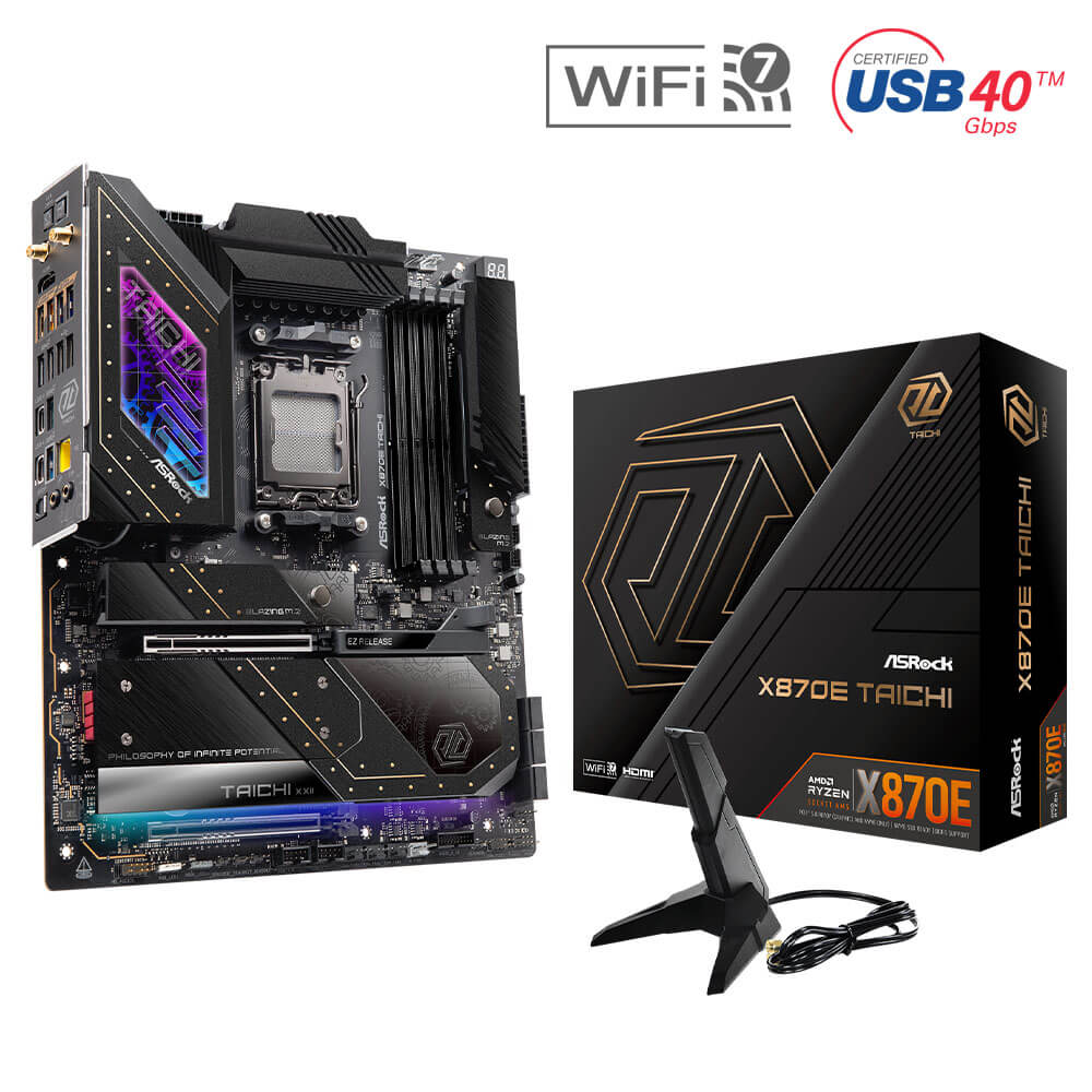 ASRock X870E Taichi H1 Asrock X870E Taichi - Socket AM5