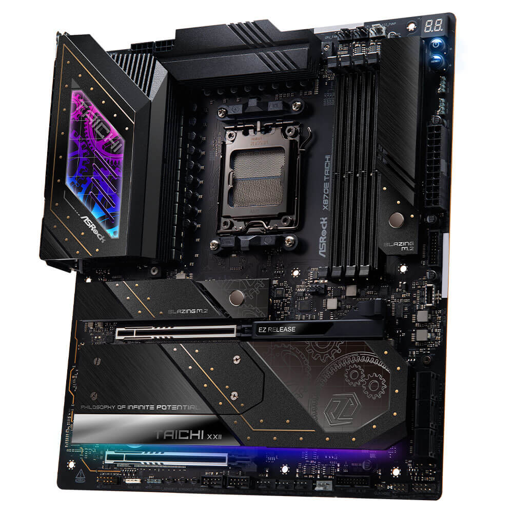 ASRock X870E Taichi H5 Asrock X870E Taichi - Socket AM5 - Ảnh 5