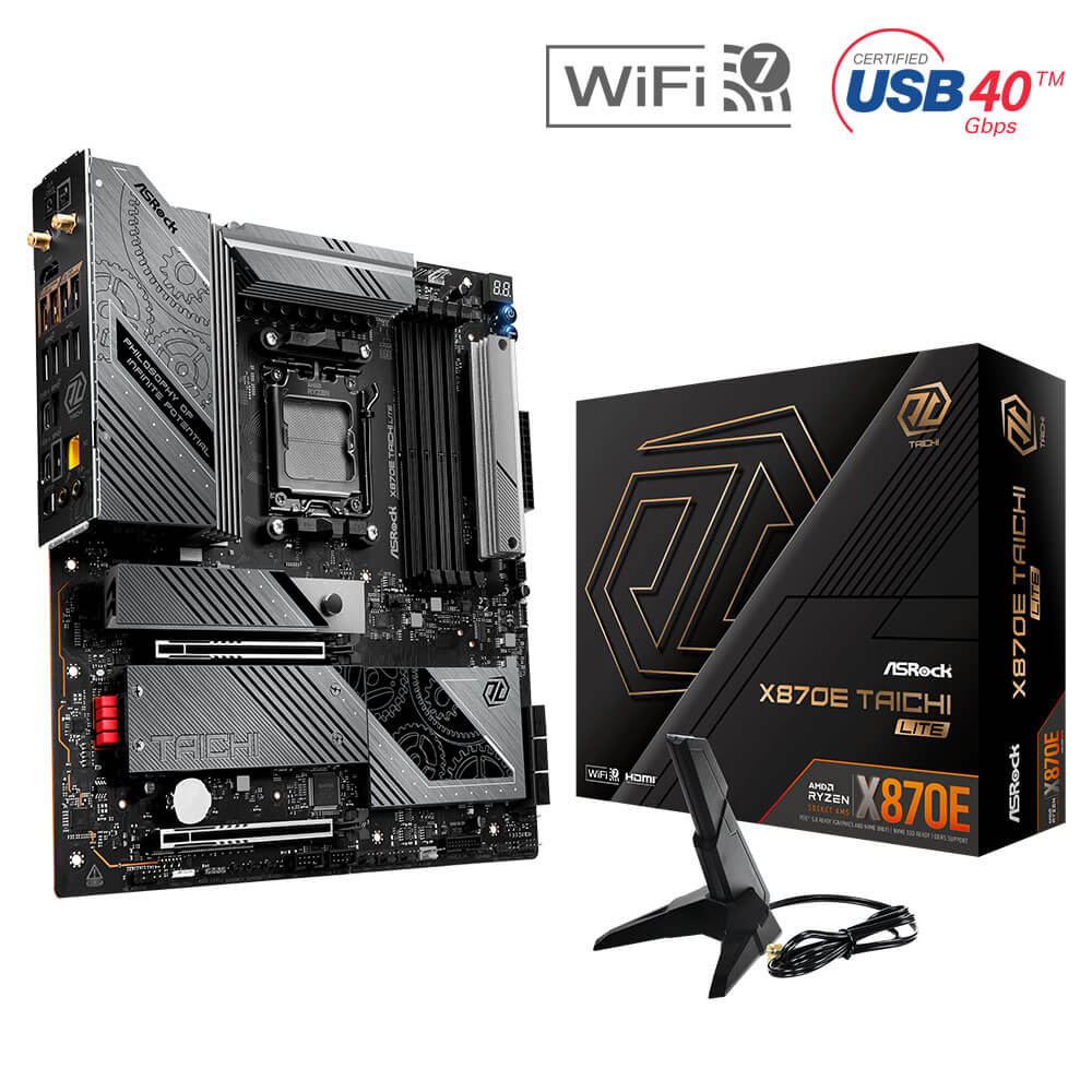 ASRock X870E Taichi Lite H1 Asrock X870E Taichi Lite - Socket AM5