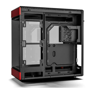 HYTE Y60 Black/Red - Dual Chamber Mid-Tower ATX Case