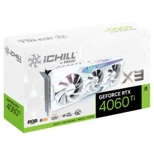 INNO3D GEFORCE RTX™ 4060 TI 8GB ICHILL X3 WHITE - 8GB GDDR6