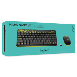 Logitech MK240 - Wireless Keyboard & Mouse Combo