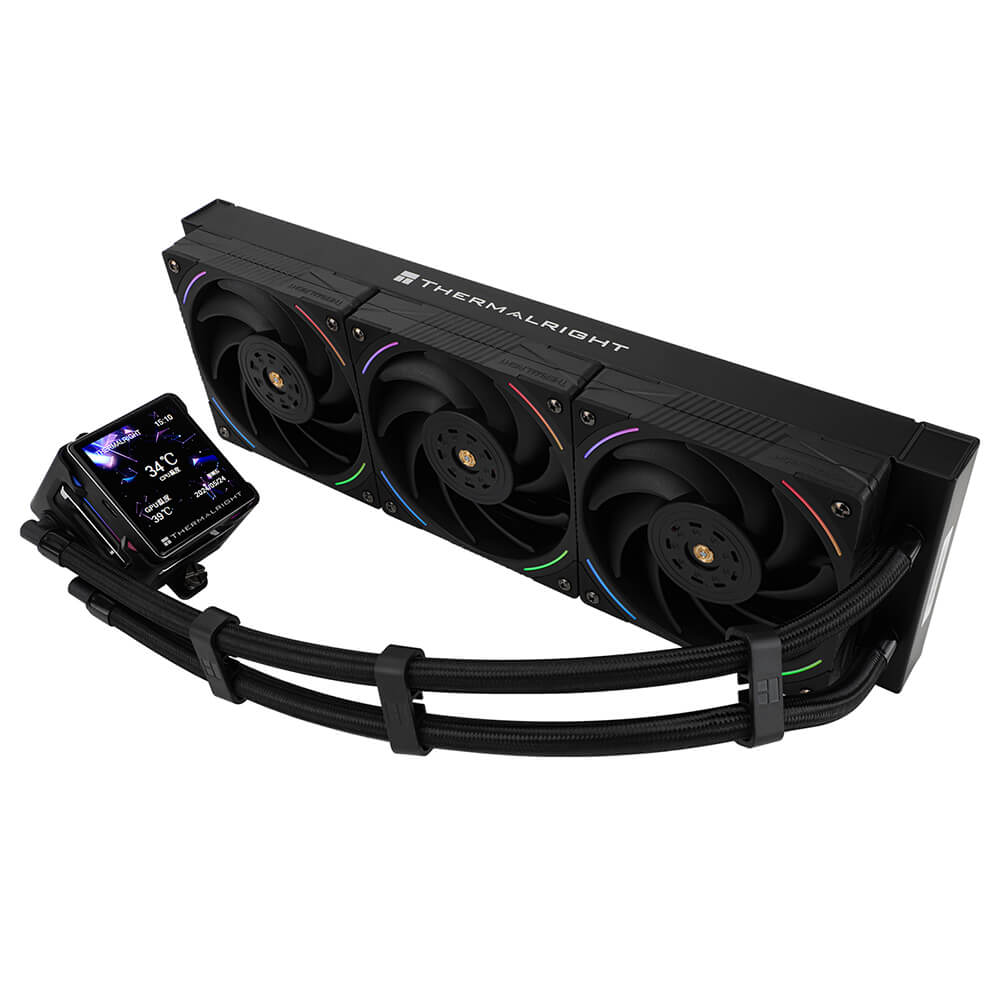 Thermalright Elite Vision 360 BLACK ARGB H2 Thermalright Elite Vision 360 BLACK ARGB - AIO CPU Cooler - Ảnh 2