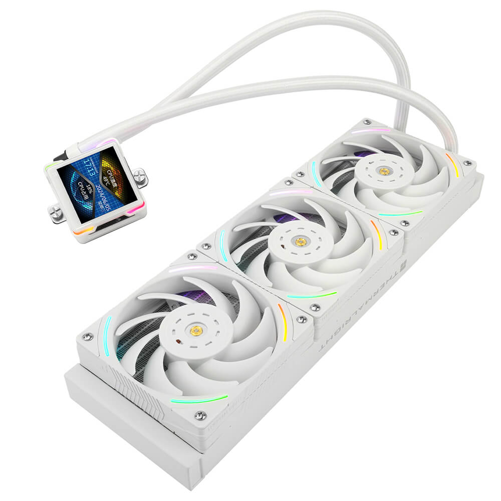 Thermalright Elite Vision 360 White ARGB H2 Thermalright Elite Vision 360 WHITE ARGB - AIO CPU Cooler - Ảnh 2