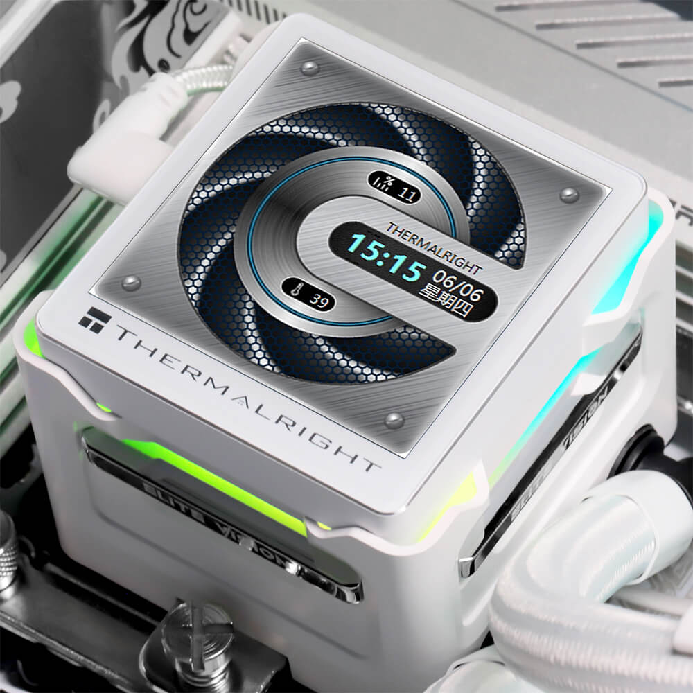 Thermalright Elite Vision White ARGB H4 Thermalright Elite Vision 360 WHITE ARGB - AIO CPU Cooler - Ảnh 9