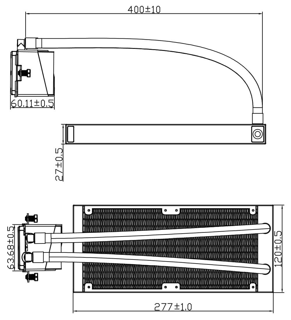 Thermalright Frozen Infinity 240 BLACK ARGB - AIO CPU Cooler