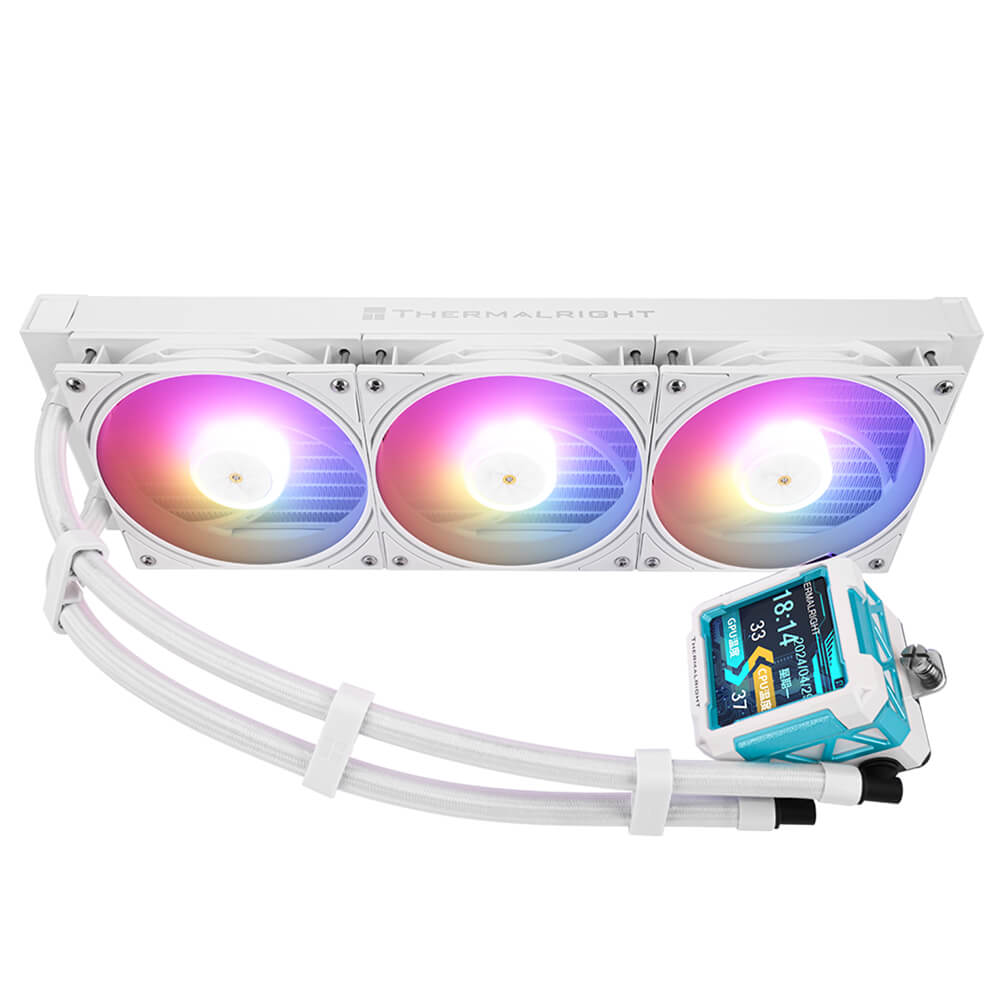 Thermalright Frozen Warframe PRO 360 WHITE ARGB H4 Thermalright Frozen Warframe PRO 360 WHITE ARGB - AIO CPU Cooler - Ảnh 4