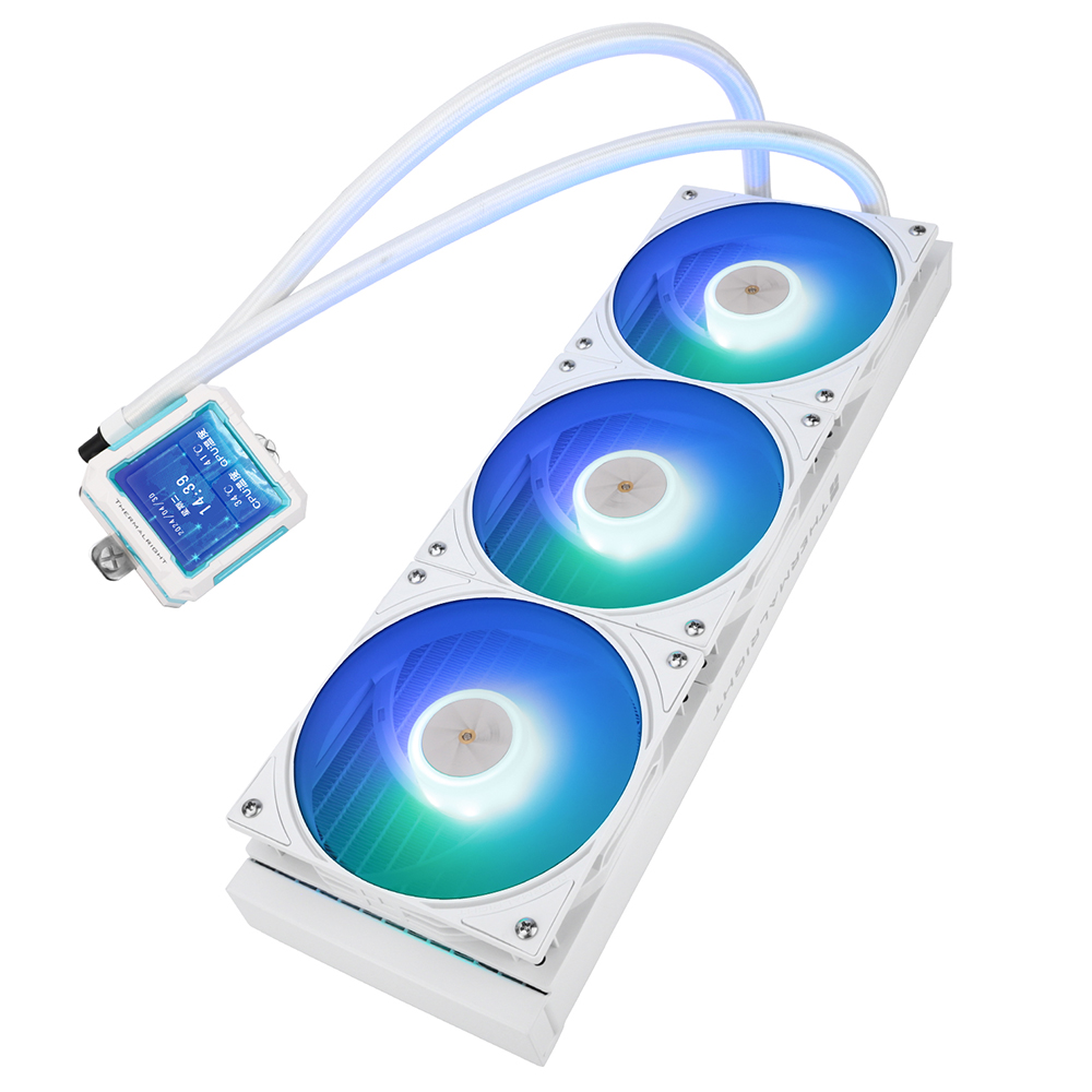 Thermalright Frozen Warframe PRO 360 WHITE ARGB H5 Thermalright Frozen Warframe PRO 360 WHITE ARGB - AIO CPU Cooler - Ảnh 5