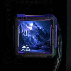 Thermalright Frozen Warframe PRO BLACK ARGB H2 Thermalright Frozen Warframe PRO 360 BLACK ARGB - AIO CPU Cooler