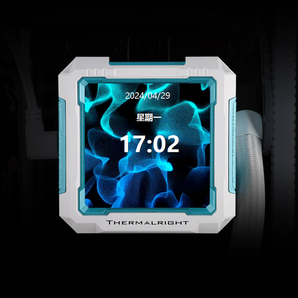 Thermalright Frozen Warframe PRO WHITE ARGB H2 Thermalright Frozen Warframe PRO 360 WHITE ARGB - AIO CPU Cooler - Ảnh 7