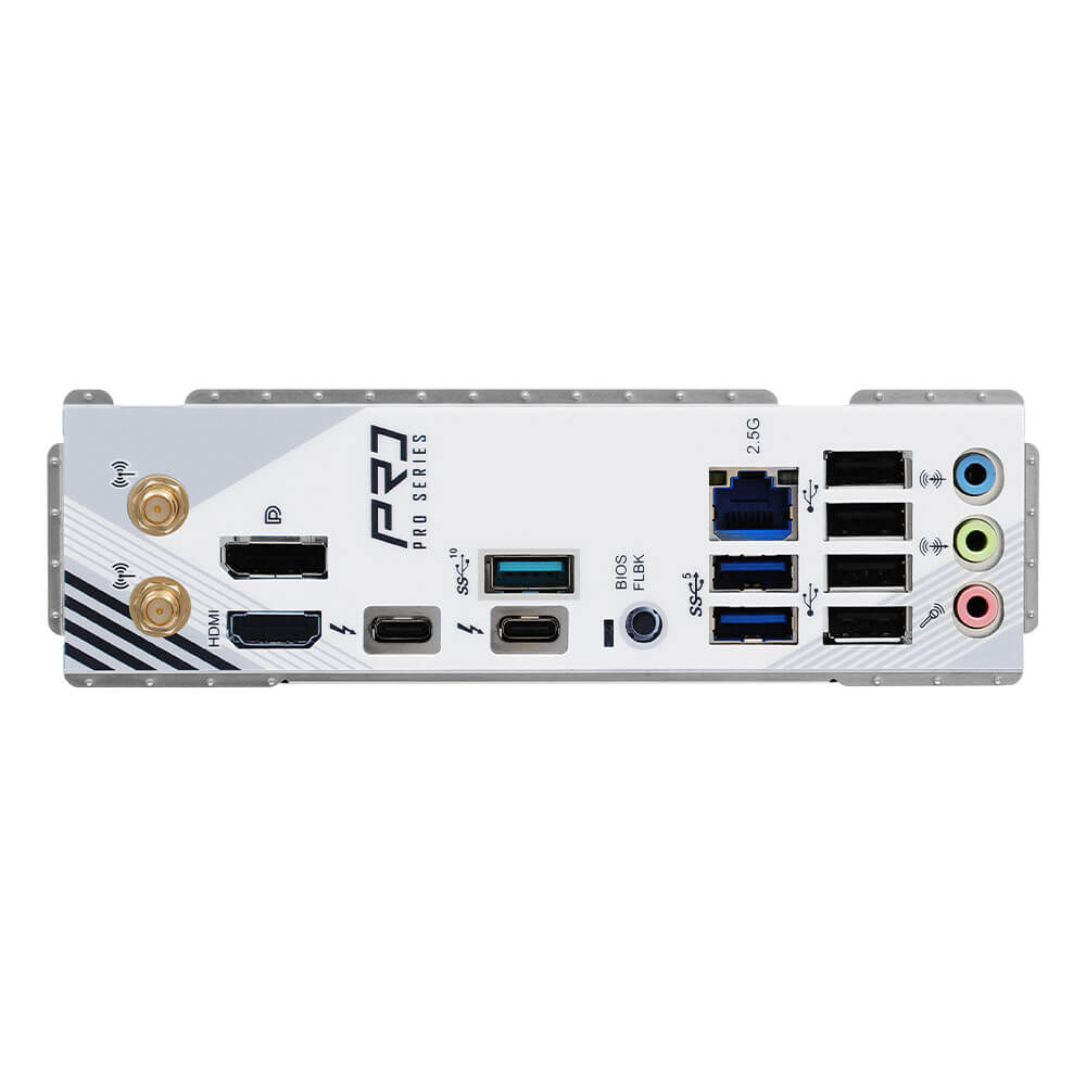ASRock Z890 Pro RS WiFi White H6 ASRock Z890 Pro RS WiFi White - Socket 1851 - Ảnh 6