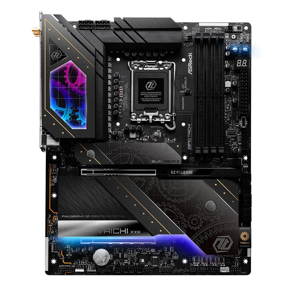 ASRock Z890 Taichi H2 ASRock Z890 Taichi - Socket 1851 - Ảnh 2