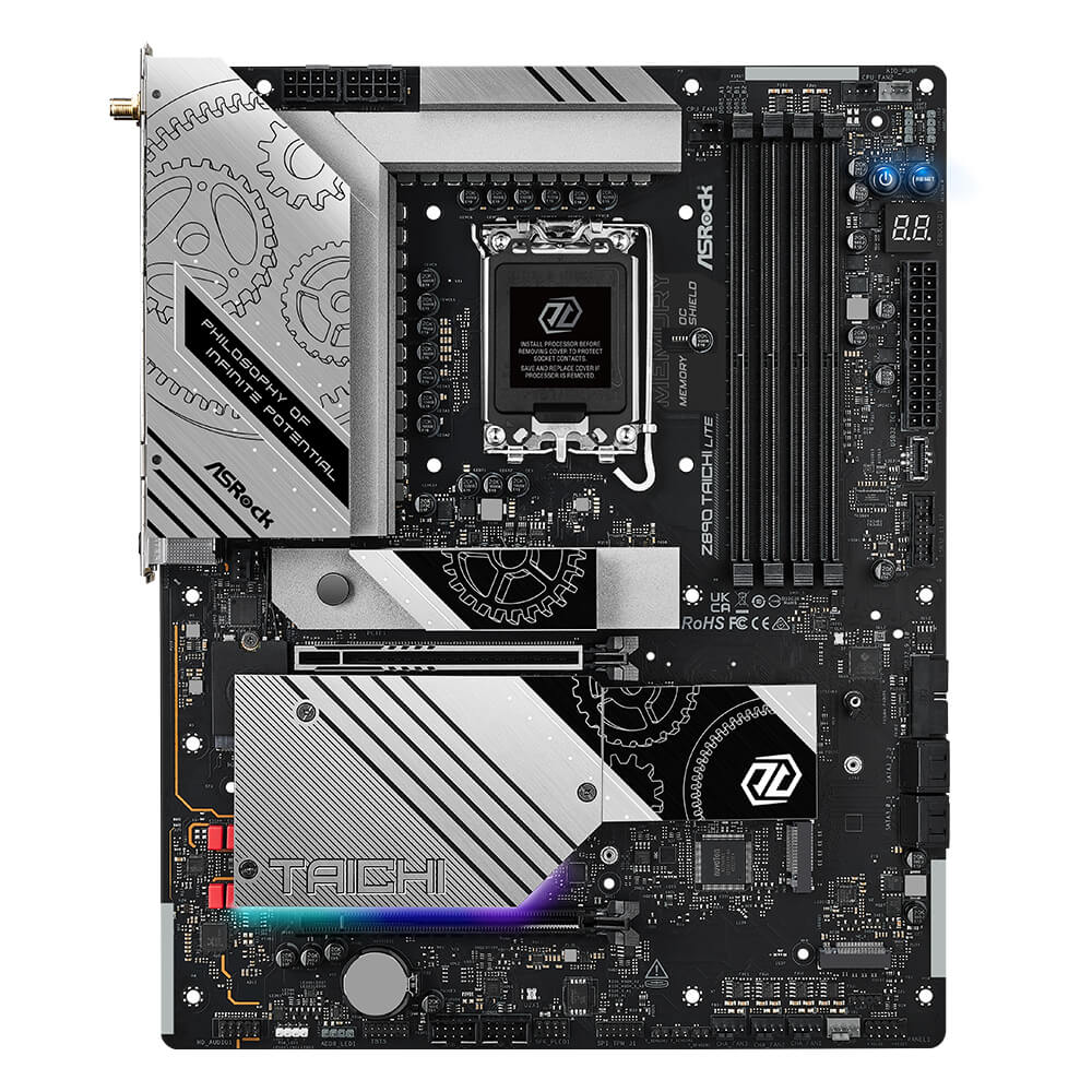 ASRock Z890 Taichi Lite H2 ASRock Z890 Taichi Lite - Socket 1851 - Ảnh 2