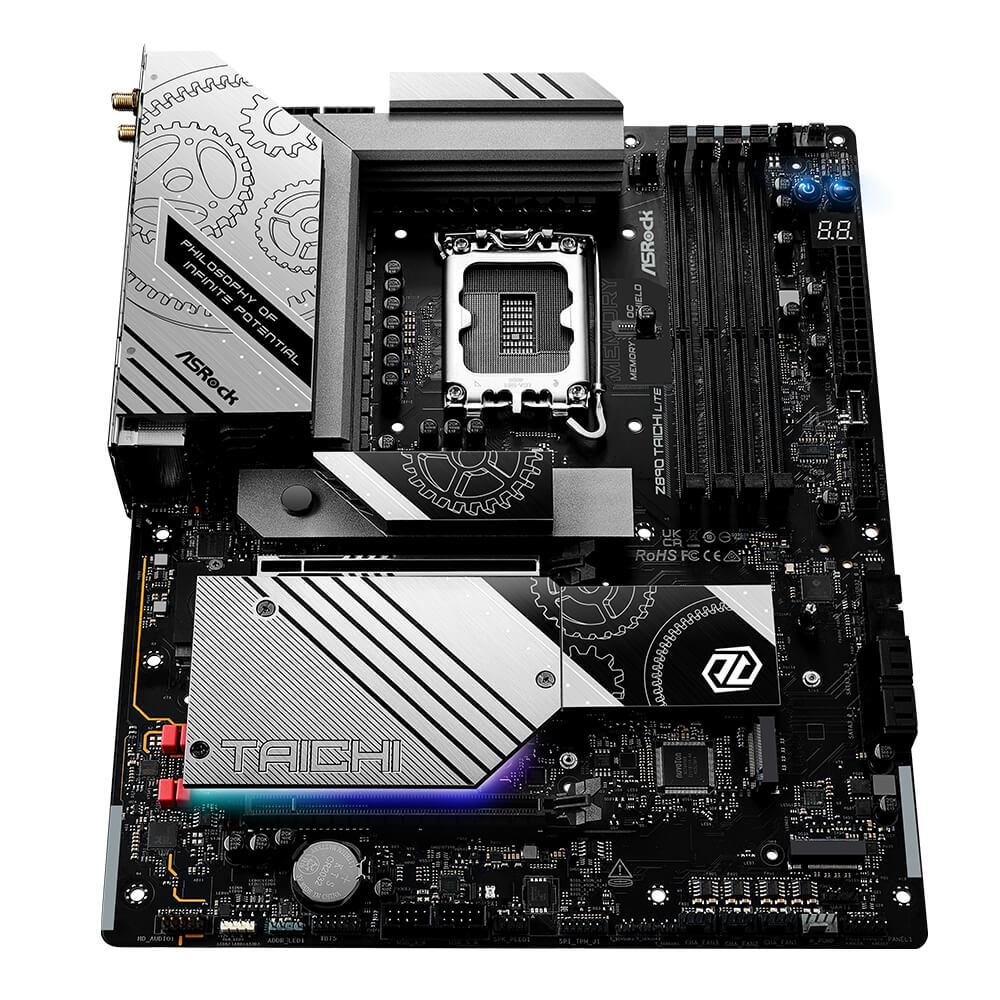 ASRock Z890 Taichi Lite H4 ASRock Z890 Taichi Lite - Socket 1851 - Ảnh 4